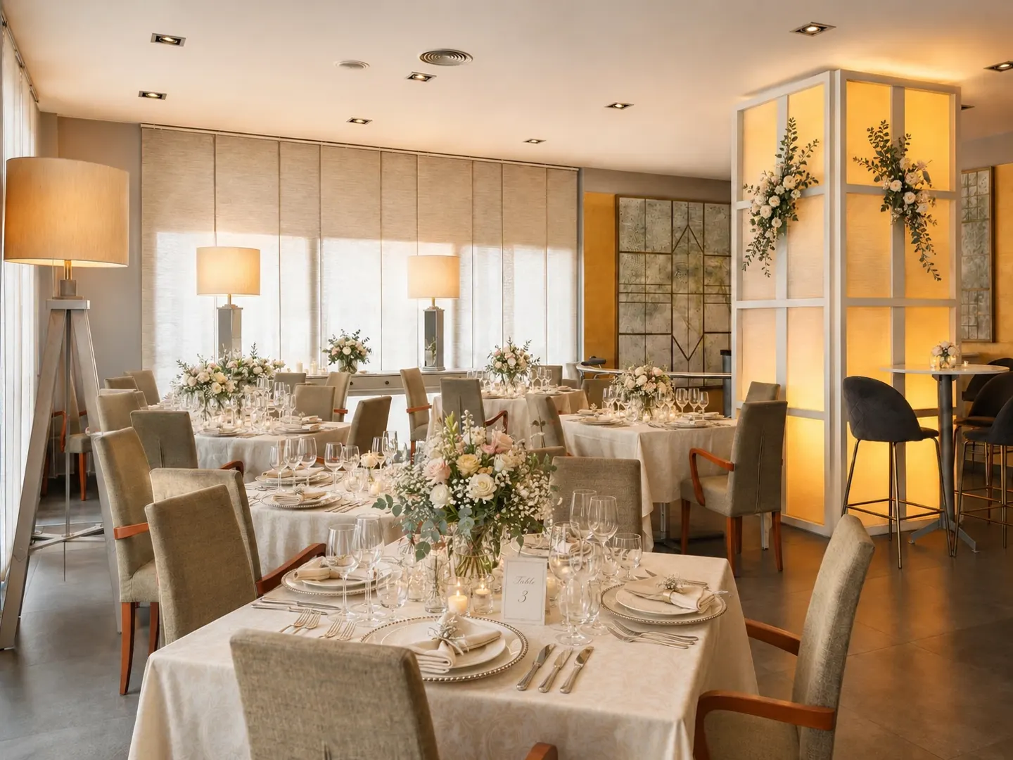 Banquete de boda en el Gran Hotel Victoria