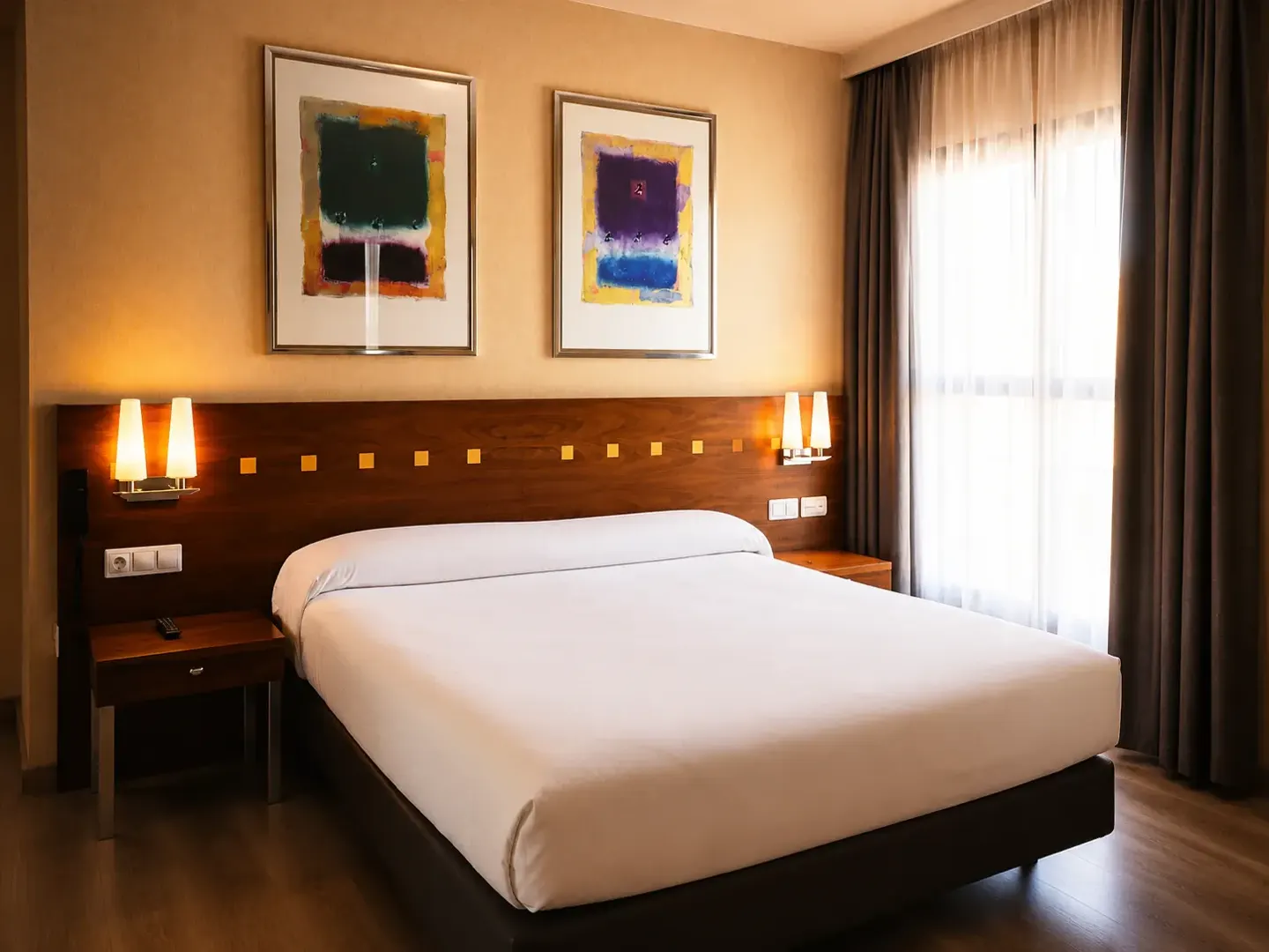 Habitación del Gran Hotel Victoria